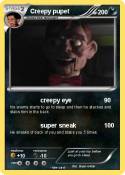 Creepy pupet