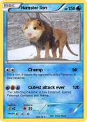 Hamster lion