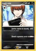 Death note Death note