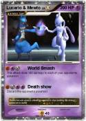 Lucario & Mewto