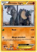 Dinosaur fight
