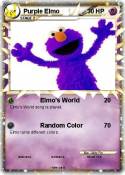 Purple Elmo