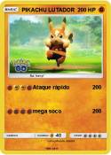 PIKACHU LUTADOR
