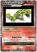 GOLD GROUDON