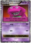 evil barny