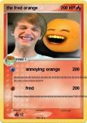 the fred orange