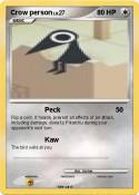 Crow person