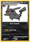 dark Pikachu