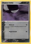 Shadow Gastly Shadow Gastly