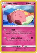 Sleep Kirby