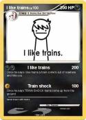I like trains