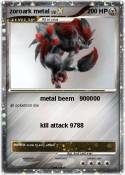 zoroark metal