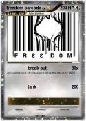 freedom barcode