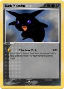 Dark Pikachu Dark Pikachu