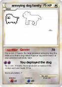 annoying dog