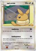 sad eevee