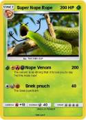 Super Nope Rope