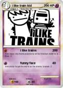 i like train