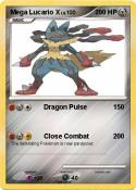 Mega Lucario X