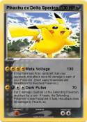 Pikachu ex Delta Species Pikachu ex