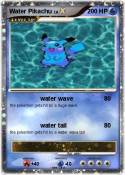 Water Pikachu