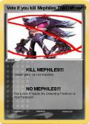 Vote if you kill Mephiles The Vote if you