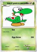 Vote if yoshi