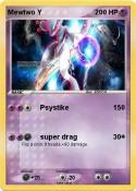 Mewtwo Y