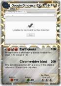 Google Dinosaur