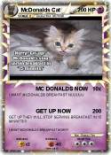 McDonalds Cat