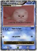 I hate