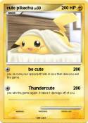 cute pikachu