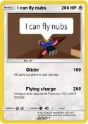 I can fly nubs