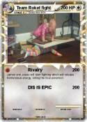 Team Roket fight Team Roket