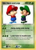 Mini Mario and Luigi Mini Mario and