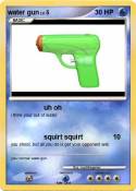 water gun