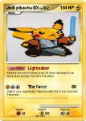 Jedi pikachu EX