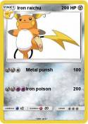 Iron raichu