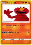 elmo is deid