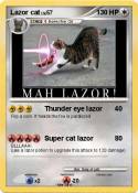 Lazor cat