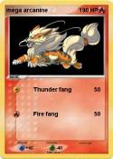 mega arcanine