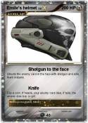 Emile's helmet Emile's helmet