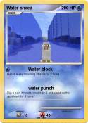 Water sheep