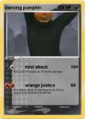 dancing pumpkin
