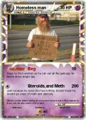 Homeless man