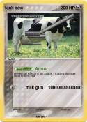 tank cow