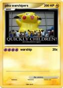 pika warshipers