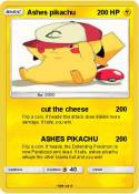 Ashes pikachu