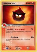red space bird
