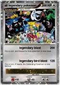 all legendary pokemon all legendary